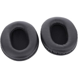 Replacement Ear Pads Compatible with Audio-Technica M50 M50S M20 M30 M40 ATH SX1 Over Ear Headphones Made of Soft Protein Leather and Memory Foam Replacement Ear Pads for Repair Accessories (Black)