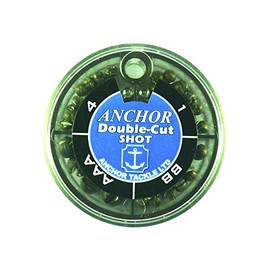 Anchor Tackle Double-Cut 4 Division Dispenser - Regular Sizes - Blue, Large