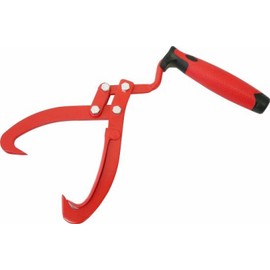 TRIUSO Handpackzange, gehärtete Spitzen, Kunststoffgriff, Rot, 190 cm, Holzwerkzeugzange