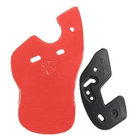C Flap Jaw Protection w/Quick Mount (no Drill) - Right Hand Bat - Matte Scarlet