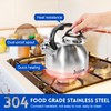 Jeasom Tea Kettle Stovetop - Food Grade Stainless Steel Whistling