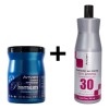 Decolorante Anven 350g Y Revelador 30 Volumenes 900ml Tono 30