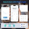 YINOLIFE Smart Scale for Body Weight, 4.3" Color Display Digital