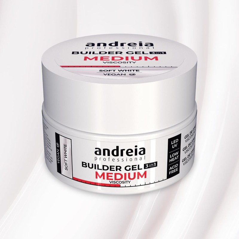 Andreia Professional Nail Gel Builder with Medium Viscosity - Best