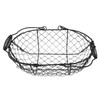 Alipis Holder Countertop Basket Iron Wire Basket with Handles Small