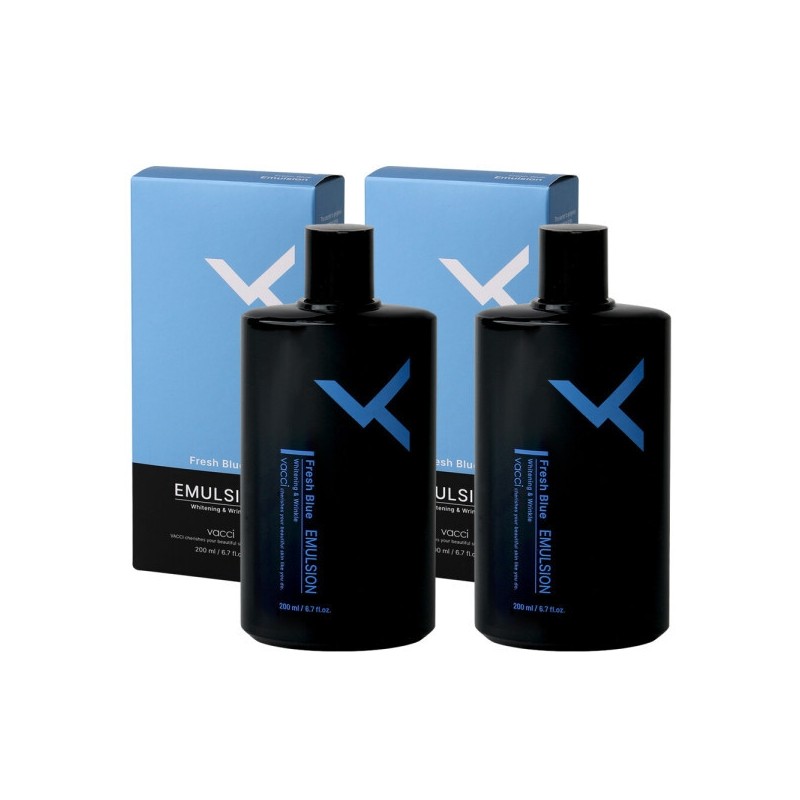 (1+1)Bazzi Homme Fresh Blue Emulsion 200ml / (1+1)바찌 옴므 프레쉬