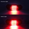 KOPPANG Universal Integrated Motorcycle 25 LED Tail Light With Turn