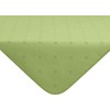 Erwin Müller Washable Tablecloth, Neuss Diamond Design, Green, Size 80