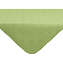 Erwin Müller Washable Tablecloth, Neuss Diamond Design, Green, Size 80 x 80 cm, Acrylic Sealed Fabric for Easy Wiping (Other Colours, Sizes)