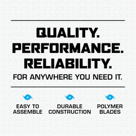 Hurricane HGC736546 Supreme Oscillating Stand Fan w/Remote 16 in-Black 3 Speed Settings, Adjustable Height 41 to 55 Inches-ETL Listed