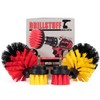 Cleaning Brush Attachments for Cordless Drill - Stiff Bristle Deck