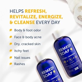 Truremedy Naturals Remedy Tea Tree Oil Body Soap - Body Wash 12 oz