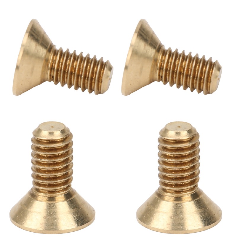 50Pcs Flat Hex Socket Screw Copper Countersunk Head Fastener Hardware