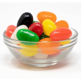 WinCrest Jumbo Jelly Beans || Gummy Candy - 2 Lb Tub (Spiced)