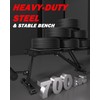 Adjustable Weight Bench Workout Bench for Home Gym, Foldable Workout