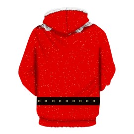 wangstar Graphic Hoodies for Men Sweatshirts Gifts Xmas Rapper Cool Things Novelty Stuff Black Red Pullover Hoodie Adult