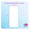 Insertos Para Pañal Ecológico De Tela Microfibra 4 Capas