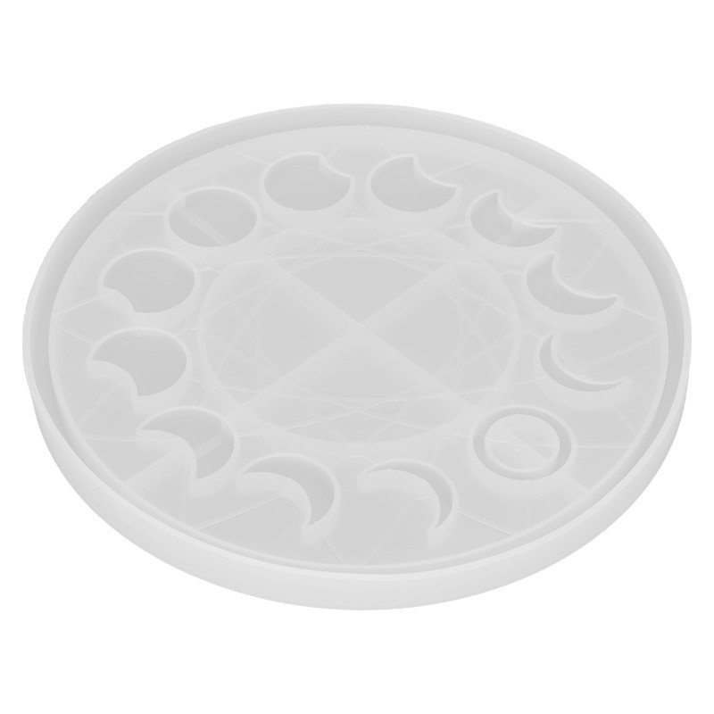 Moon Phase Tray Mold Lunar Eclipse Crescent Epoxy Resin Casting