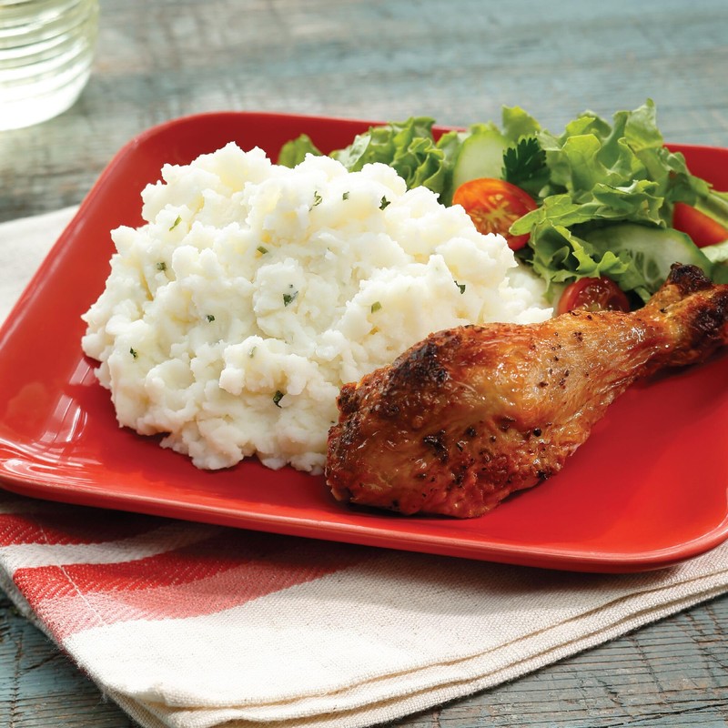 Idahoan Sour Cream & Chives Mashed Potatoes, Naturally Gluten-Free, 100%