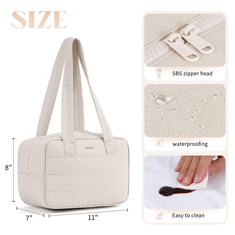 Lunch Bag Women，Freezable Lunch bag，Built-in Ice Pack Small Cooler，Womens Lunch