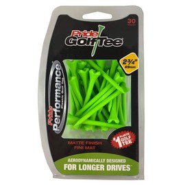 Pride Performance 2-3/4" Matte Finish Golf Tees, Green 30 count