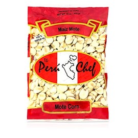 Peruchef Maiz Mote Pelado Peruano | Mote Corn 15oz bag