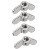 10pcs M8 Wing Nut 304 Stainless Steel Wing Nut 8mm