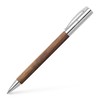 FABER-CASTELL Ambition 148531 Retractable Ballpoint Pen Walnut Ballpoint Pen Refill