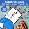 DONGDA Dry Erase Whiteboard A4, Double Sided Magnetic Whiteboard with