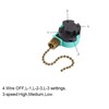 Ceiling Fan Switch 3 Speed 4 Wire Zing Ear ZE-268S6
