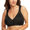 DotVol Front Closure Bra for Women Full Coverage Back Support