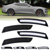 FetonAuto Dynamic White LED Side Marker Lights for Chevy Camaro