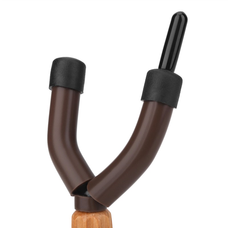 Flanger FH-003 Durable Wooden Base Violin Hanger Hook Wall Mount