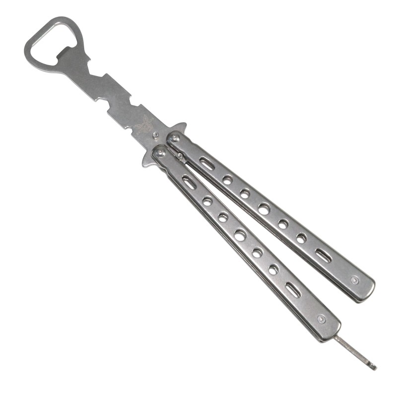 Butterfly Bottle Opener Spanner Multi Tool Practice Foldable Bottle Opener