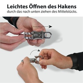 Panic Hook for Lead Rope Horse Ideal as Replacement Hook for Knitting with Panic Hook Knitting Set for Horses Accessories (1)