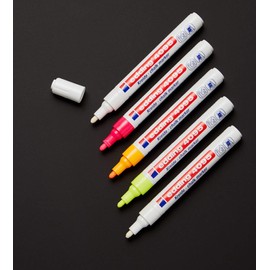 Edding 4095 Chalk Set White 5pcs