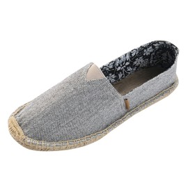Alexis Leroy Pureness Textile Women's Flat Espadrilles Gray 4 UK / 37 EU