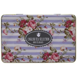 New English Teas Teabag Tin, 100-Count