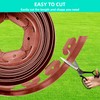 Landscape Edging Coil 33 FT, 4 Inch Tall Garden Edging