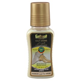 Collonil Leather Shoe Polish Self Shine Neutral - Restore Smooth Leather Shoes - Effortless Application - Crafted in Germany - 4.22 Fl Oz