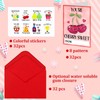 Geyoga 32 Sets Valentine's Day Cards with Envelopes and Stickers
