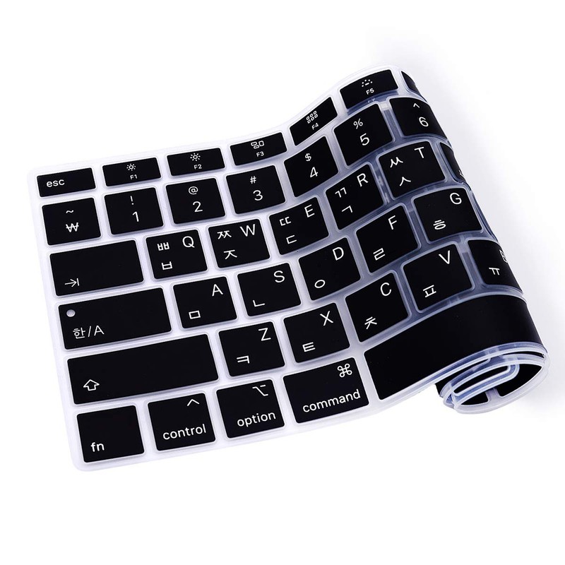 WYGCH Korean Language Keyboard Cover A2179 Silicone Protective Skin Keyboard