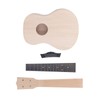 24 Inch DIY Ukulele Kit Handmade Guitar Build Kit Wooden