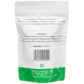 KOPABANA Akanwu (African Limestome) Kanwa | Kaun | Potash 4oz