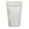 RIGHTPAK White Matt Stand Up Pouches 25 Pieces 8cm x