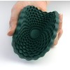 Dark Green Drinks Coasters Set of 6 by Stone &