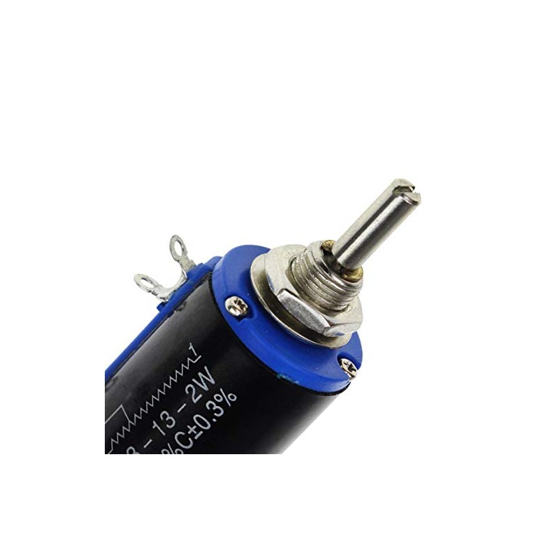 HiLetgo 5pcs WXD3-13-2W 10K Ohm Multi-Turn Wirewound Potentiometer 10K Ohm