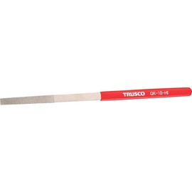 Trusco GK-10-HI Diamond File for Ironwork, Flat Set of 10