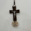 Cross Bible Ornament Car Hanging with “for he Will Order