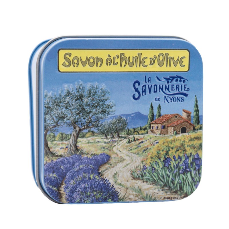 Provencal Landscape Soap Tin 3.5 oz